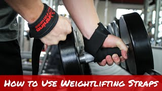 How to Use Weightlifting Straps [upl. by Arabella]