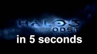 Halo ODST in 5 Seconds [upl. by Ynaffi230]