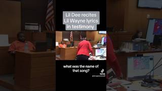 Lil Dee Recites Lil Wayne Lyrics On The Stand [upl. by Sorac26]