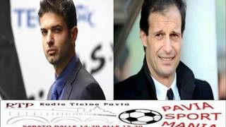 Imitazione parodia Stramaccioni e Allegri  Scambio Cassano Pazzini [upl. by Yelwar]