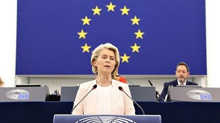 Commissione Ue per la rielezione von der Leyen punta su difesa alloggi e bilancio [upl. by Wolsky172]