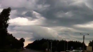 Asperitas Undulatus asperatus near SaintPetersburg [upl. by Hasan]