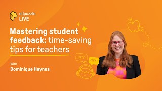 Edpuzzle LIVE Mastering Student Feedback  TimeSaving Tips for Teachers [upl. by Misa748]