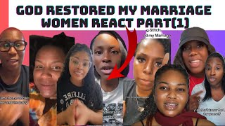 Women Reaction On The Viral Testimony Of The Women That God Restored Her Marriage Part 1 [upl. by Turro628]