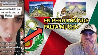 PERUANA habla del TURISMO DE MEXICO y lo COMPARA con el de PERU [upl. by Gnep660]