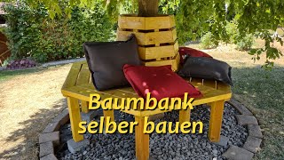 Baumbank selber bauen  DIY [upl. by Sil]