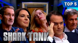 Top 5 Nail Bitting Shark Tank Fights  Shark Tank AUS [upl. by Chisholm24]