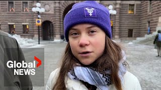 Greta Thunberg criticizes COP28 climate deal as quotstab in the back” [upl. by Josh]