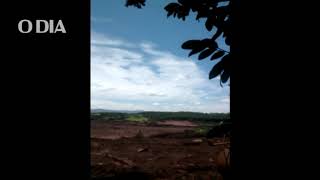 Barragem se rompe em Brumadinho MG [upl. by Adiell]