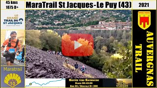 Inside 45kms MaraTrail Grand Trail St Jacques 2021 [upl. by Anazraf543]