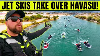 JET SKIS TOOK OVER LAKE HAVASU [upl. by Idoc356]