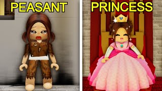 Brookhaven But BABY PEASANT to RICH PRINCESS [upl. by Alikee]