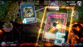 RedEyes Horus Adventure vs True Draco YuGiOh Master Duel [upl. by Yclehc]