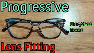 Prescription Lens Fitting In Uniq Style Frame Asmr Video [upl. by Aisyla]