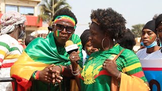 MICRO TROTTOIR  Réaction du match Gambie vs Mali en direct de la place can à Bamako [upl. by Aimit]