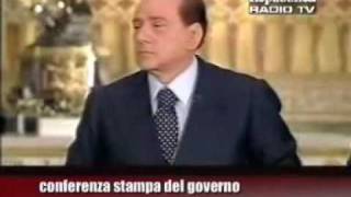 Berlusconi rincoglionito non ricorda ciò che dice [upl. by Aelaza]