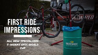 2023 Specialized SWorks Epic World Cup  First Impressions [upl. by Shuler140]