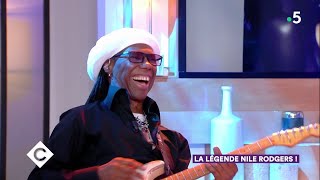 Nile Rodgers  invité exceptionnel   C à Vous  04102018 [upl. by Tonry139]