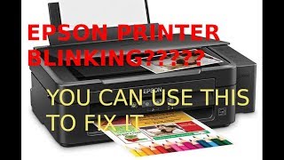 HOW TO RESET PRINTER EPSON L130 L220 L360 L310 L365 [upl. by Lunette]