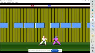 Karateka NES gameplay [upl. by Joellen]