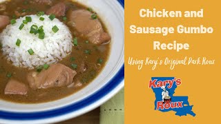 Chicken and Sausage Gumbo Recipe by Karys Roux [upl. by Tereb]