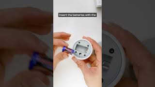 How to Replace Batteries in Google Nest Temperature Sensor shorts [upl. by Yael]