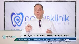 Sigara içenler diş beyazlatma yaptırılabilir mi [upl. by Uriisa]