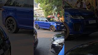 Range Rover Sport SVR Blue 🔥🔥Car Spotting youtubeshorts [upl. by Ladnyc972]