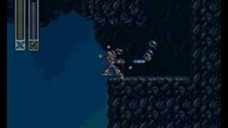 Lets Play  Megaman X2  Part 9  Item Clean Up  Ride Armour  Heart capsule  Pit  Fail [upl. by Reffotsirk]