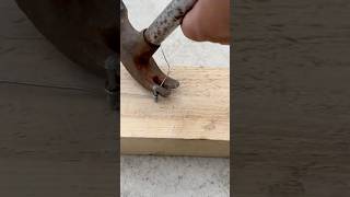 Incredible Bundling wire with a hammer Like a Pro [upl. by Atneciv554]