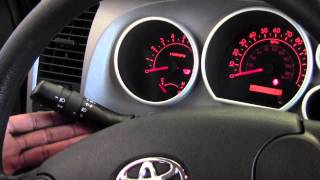 2012  Toyota  Tundra  Turn Signals  How to by Toyota City [upl. by Llenehc487]