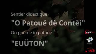 Sentier didactique du patois contheysan  poème Euüton [upl. by Aydni549]