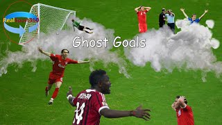 The Archive 9 Ghost Goals In Football That Will Shock You [upl. by Thurston701]