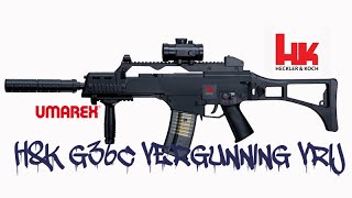 Umarex  G36C AEG 008 joule CE voor alle leeftijden en vergunningvrij airsoft geweer [upl. by Daye81]