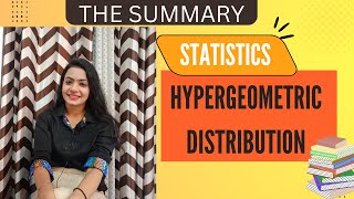 Hypergeometric Distribution The Summary [upl. by Marjie841]