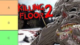 The Ultimate Killing Floor 2 Sharpshooter Weapon Tier list [upl. by Sosthenna]