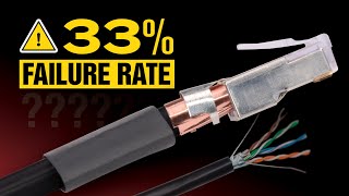 How to Terminate Cat6 Shielded Cable with an RJ45 Connector [upl. by Anitsuj]