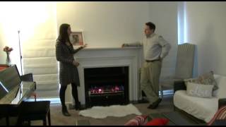 Real Flame Fireplace Melbourne Heatseeker [upl. by Filmer]