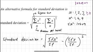 GCSE Statistics Calculating the Standard Deviation [upl. by Ahter]