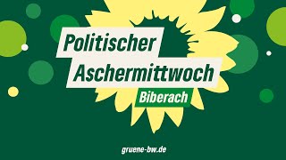 Livestream  Politischer Aschermittwoch in Biberach 2024 [upl. by Blockus]