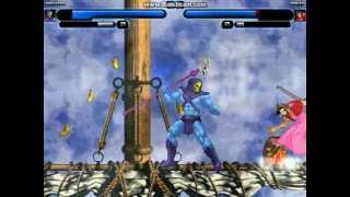 Mugen Battle Skeletor vs Aerith [upl. by Ytima]