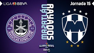 Resumen y Goles  Mazatlán vs Monterrey  Liga BBVA MX  Guardianes 2020  Jornada 15 [upl. by Naujyt]