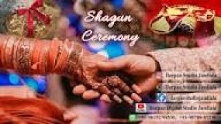 Harmanpreet Singh Aulakh With Simrat Kaur Bhullar  Live  Shagun Ceremony  Ramesh St M9815405094 [upl. by Hpesoy]