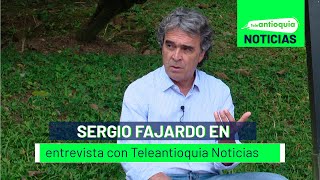 Sergio Fajardo en entrevista con Teleantioquia Noticias [upl. by Aihtibat]