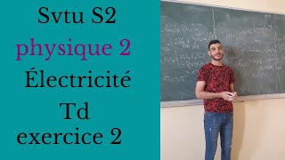 électricité biologie s2 BcG s1Td exercice corrigé 2 [upl. by Assirralc]