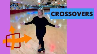 How to Do Crossovers on Roller Skates [upl. by Yendahc]