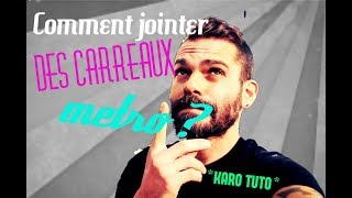 Apprendre à jointer du carrelage métro [upl. by Cyndia]