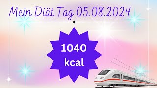 Mein Diät Tag 05082024 mit 1040 kcal [upl. by Hancock579]