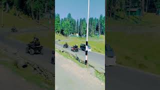 Gulmarg View Video gulmargvlog snowfall snow explore mountains nature natural reels shorts [upl. by Burkhardt]