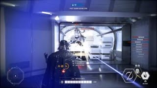 DARTH VADER 5 MAN FORCE CHOKE  STAR WARS BATTLEFRONT 2 [upl. by Jutta]